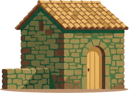 Caserío de piedra